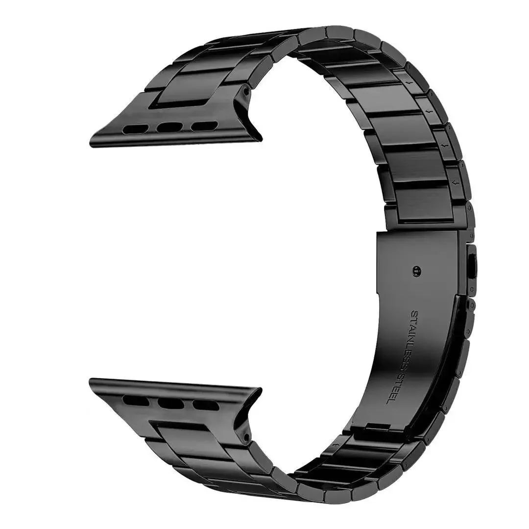 Metalen Band Voor Apple Horlogeband 49Mm 44Mm 40Mm 7 6 5 4 Se Roestvrij Staal Ultradunne Eendelige Band Iwatch Serie 3 42Mm 38Mm