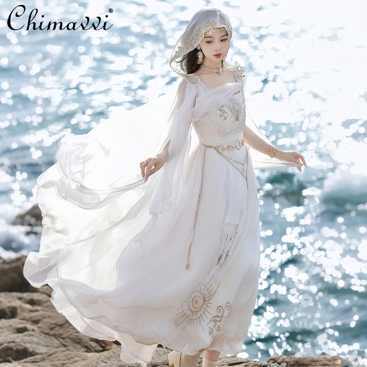 

Original Classic Lolita Dress Set 2026 Spring and Summer New Gothic Princess Long Sling Dress Hooded Cape Women's Two Piece Sets