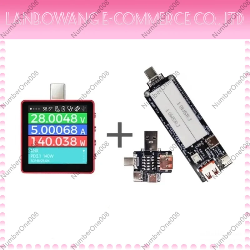 USB Voltage Current Tester Digital Fast Charging Multimeter for Mobile Phone USB-C Power Meter