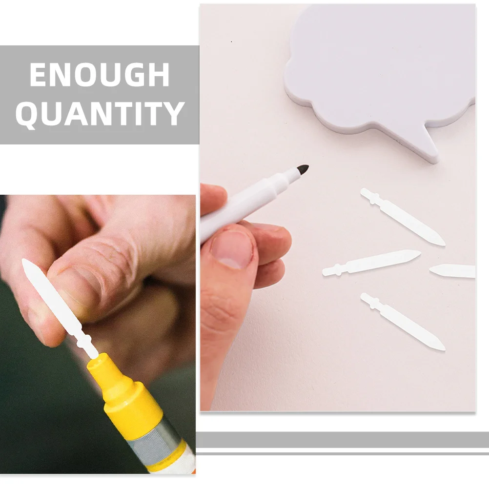 40 قطعة من رؤوس الاستبدال لعلامات الطلاء 0.7 مللي متر طرف رفيع متين من النايلون والبلاستيك القابل لإعادة الملء أدوات الكتابة الفنية