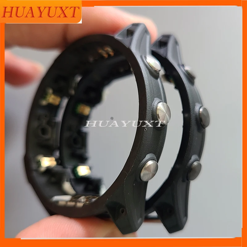 

Original For Garmin Fenix 7X fenix7X Back Cover Housing Middle Plastic Frame With Button Smart Motion Replacement Parts