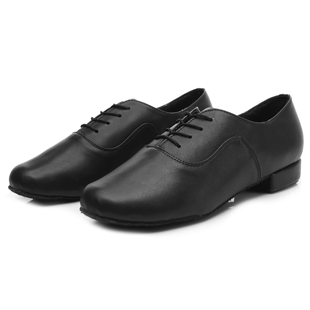 Scarpe da ballo da uomo nero adulti Tango Dance Sneakers Modern Ballroom Salsa scarpe da ballo ragazzi scarpe da allenamento Jazz latino uomo Indoor