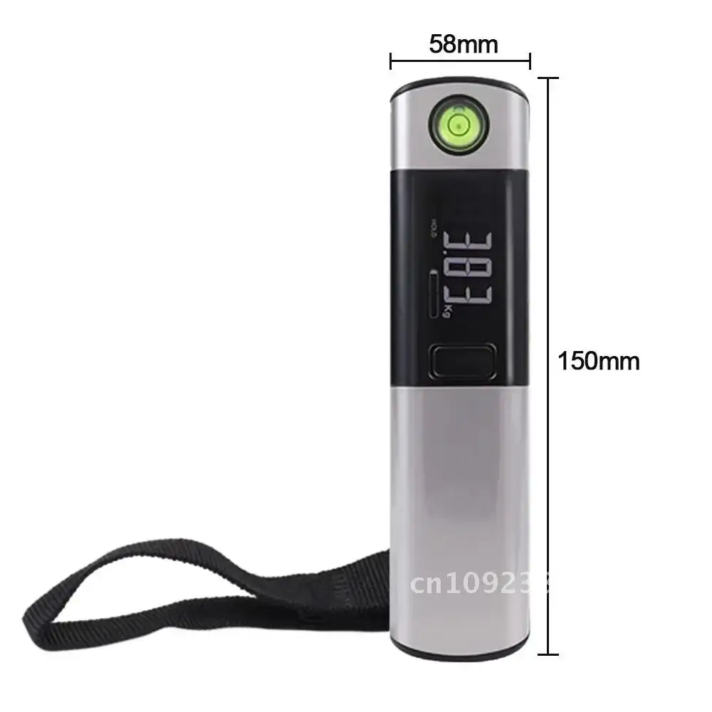 Hand Luggage Scale with Battery Portable Electronic Weigher Mini Portable 50kg Home Scale Small Hook Luggage High-precision