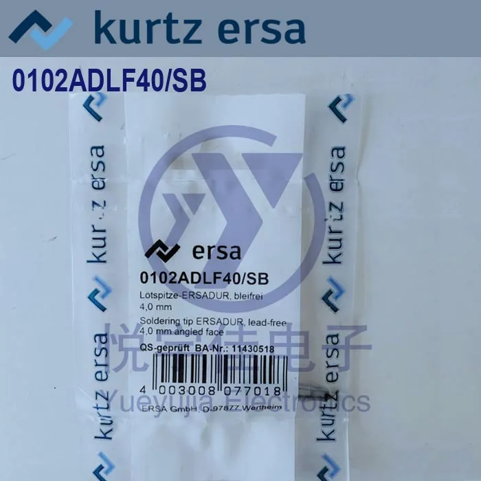 ERSA 0102ADLF13 horseshoe shaped soldering iron tip 0102ADLF15 0102ADLF20 0102ADLF40