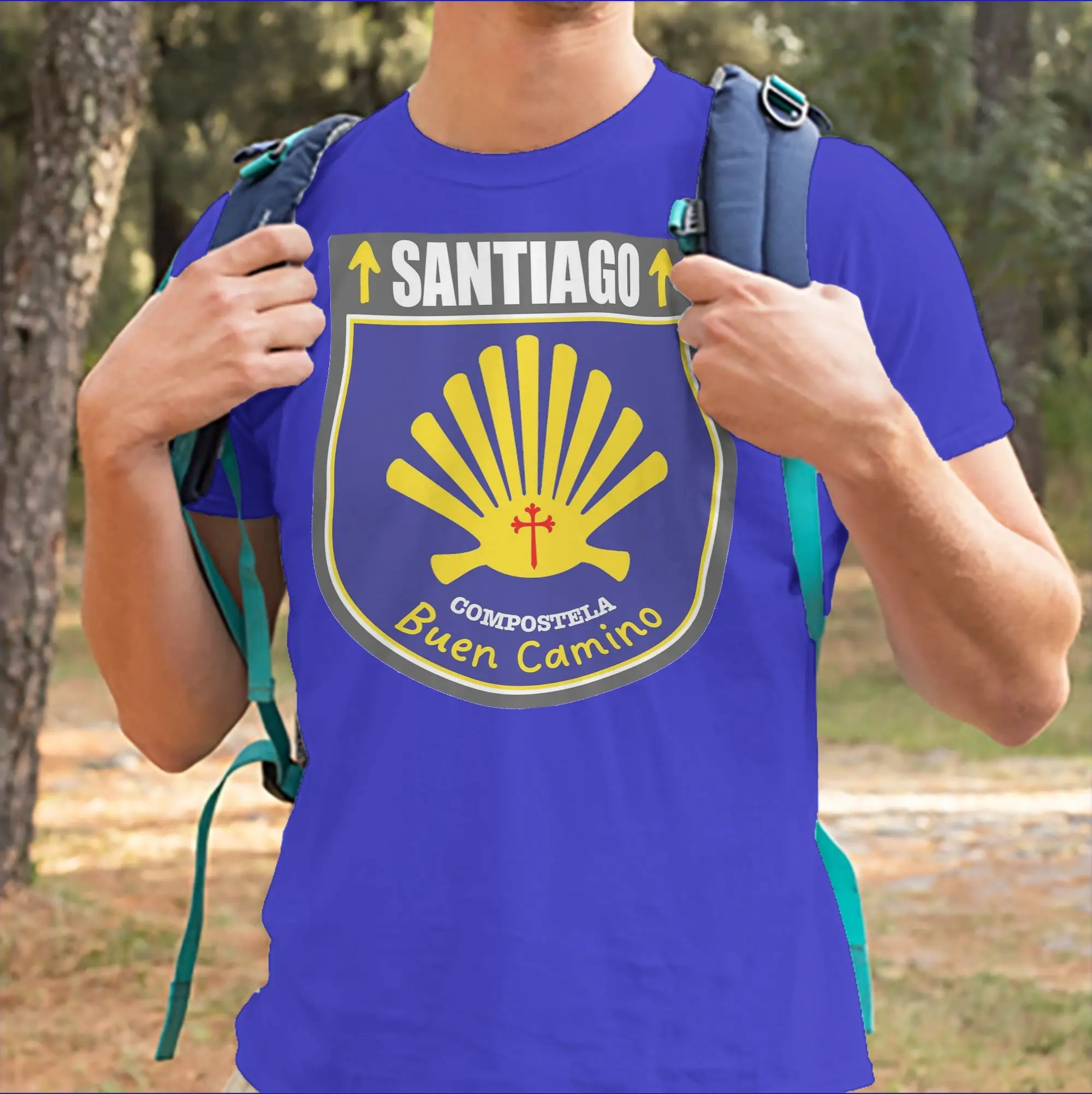 Men Women Camino de Santiago Compostela Buen Camino T Shirts  100% Cotton Clothing Cool O Neck Tee Shirt Gift Idea T-Shirts