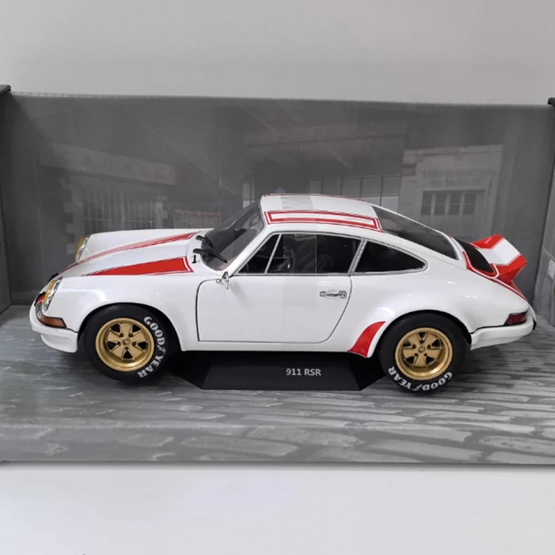 

SOLIDO масштаб 1/18 911 RSR 1973, имитация сплава, модель автомобиля, статическая коллекция, украшенные праздничные подарки, игрушки, сувенирный подарок