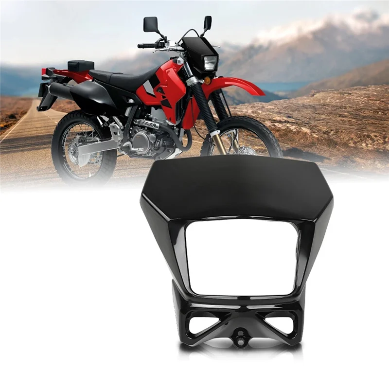 Cubierta de faro compatible con motocicleta SUZUKI DR-Z400S DRZ400SM DR200S DR650SE 51811-29F50-019