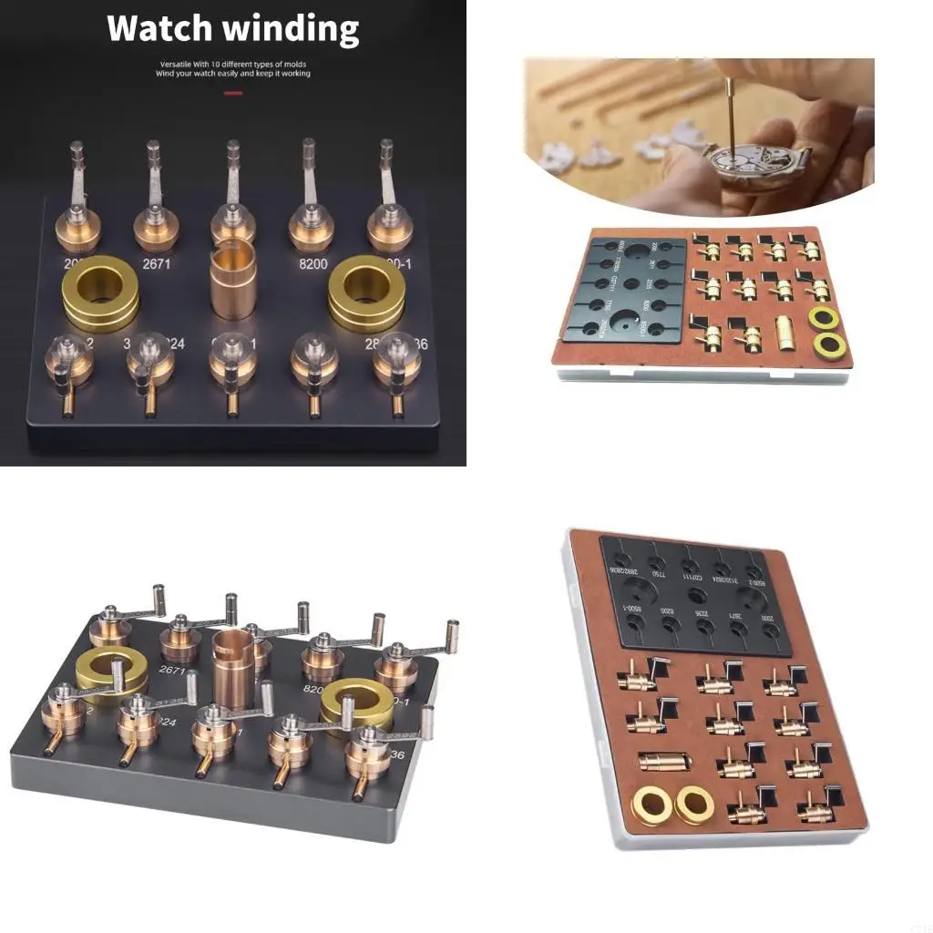 

Точный комплект для завода заводной пружины для калибров 10 размеров с конструкцией из нержавеющей стали для эффективного часов