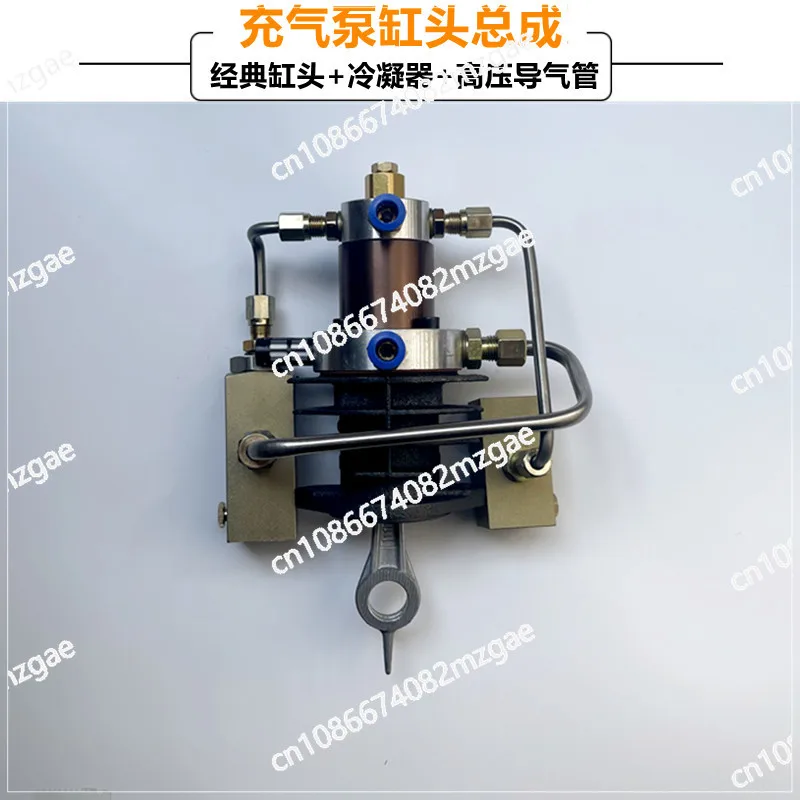 

30-40MPA Single Cylinder Air Pump Repair Kit, High Pressure Cylinder Head Assembly & Replacement Parts for Inflators