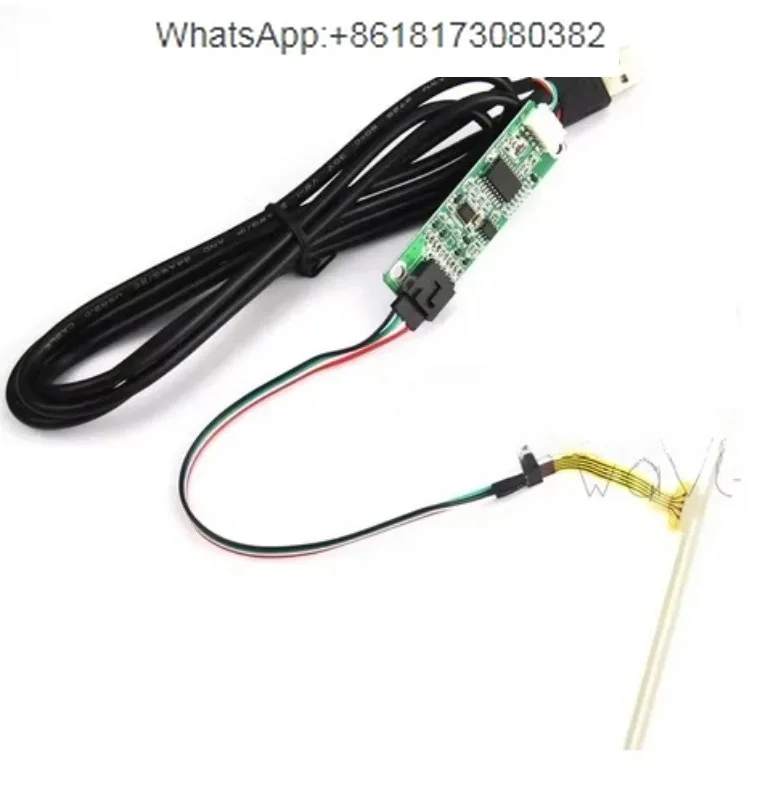 Pour x petit panneau d'écran tactile USB résistif à 4 fils, Port de contrôleur de Micros, 5 pièces