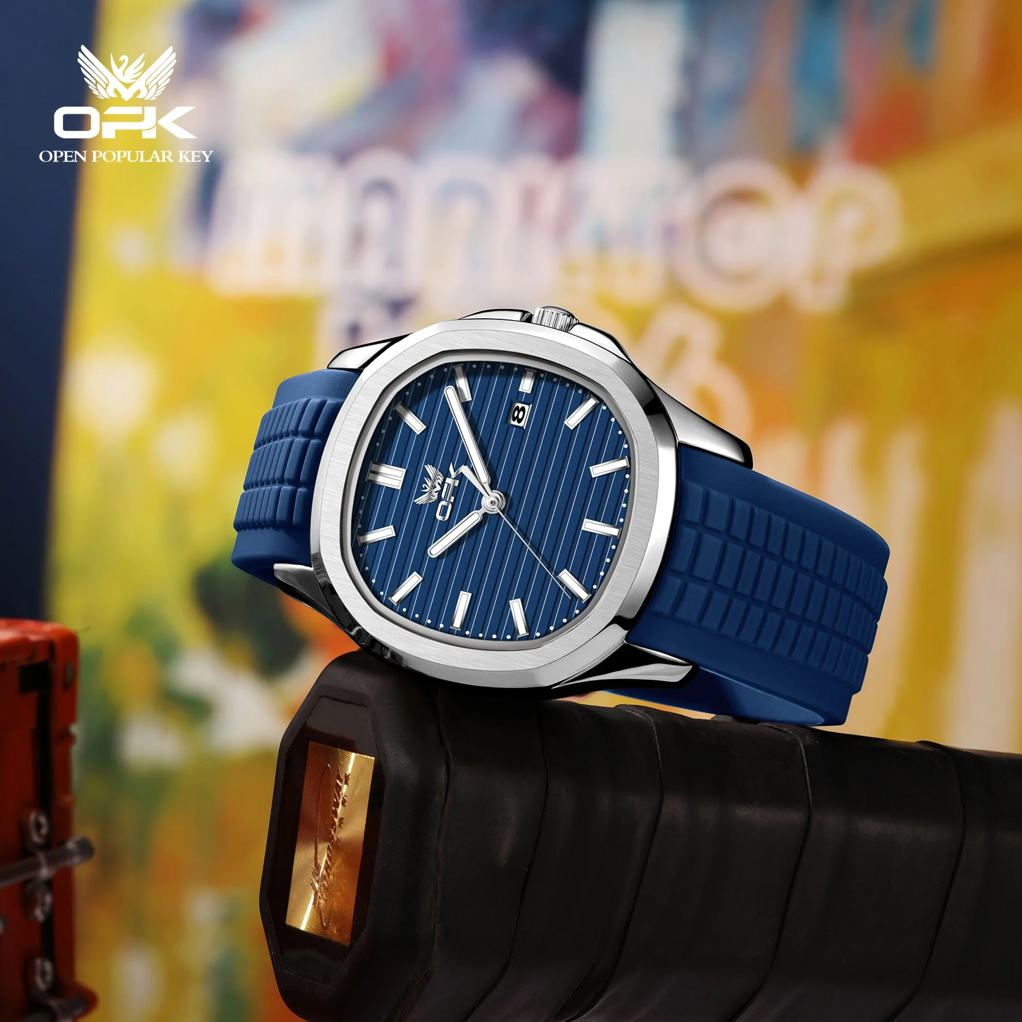 OPK 6095 Jam Tangan Gerakan Ku - Leather Watch Band Men ulasan dan harga