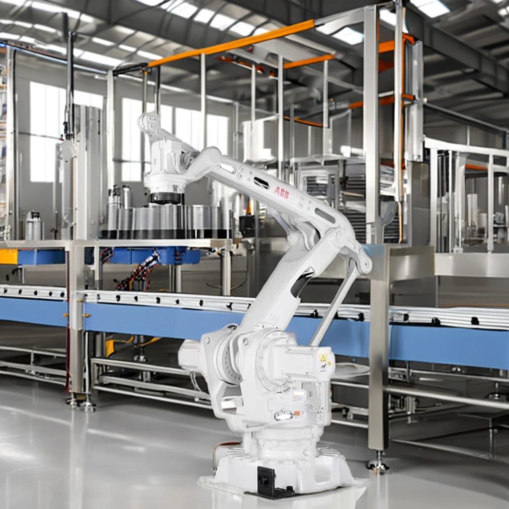 ABB Palletizing Robot IRB460-110/2.4 Carrying 110KG Arm 2.4m Handling and Stacking Manipulator