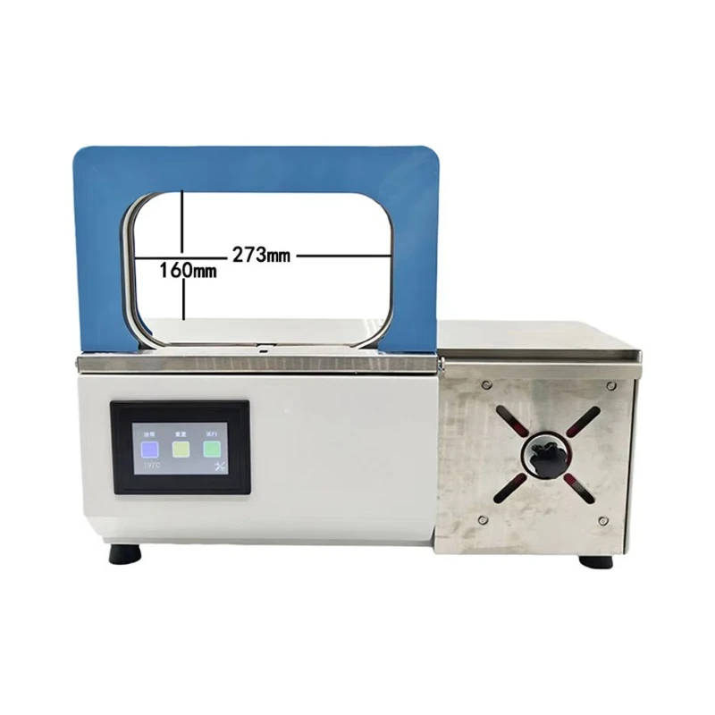 

Automatic 12mm Opp Tape Binding Machine Food Vegetable Paper Tape Banknote Cash Binding Machine