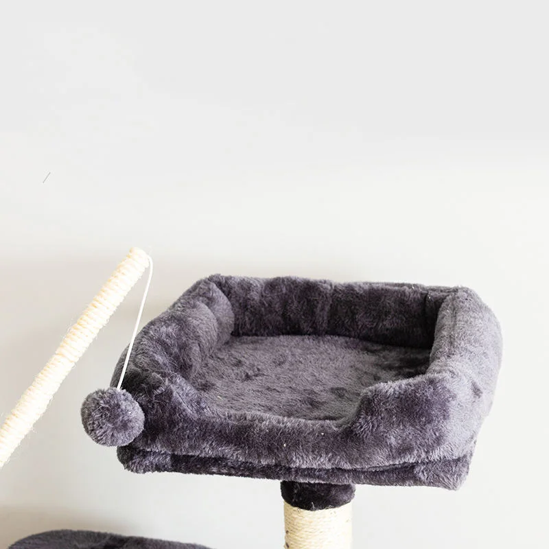 الجملة شعبية كبيرة متعددة الطبقات القط تسلق الإطار القط برج الفاخرة أفخم القط تسلق شجرة مع لوحة الخدش