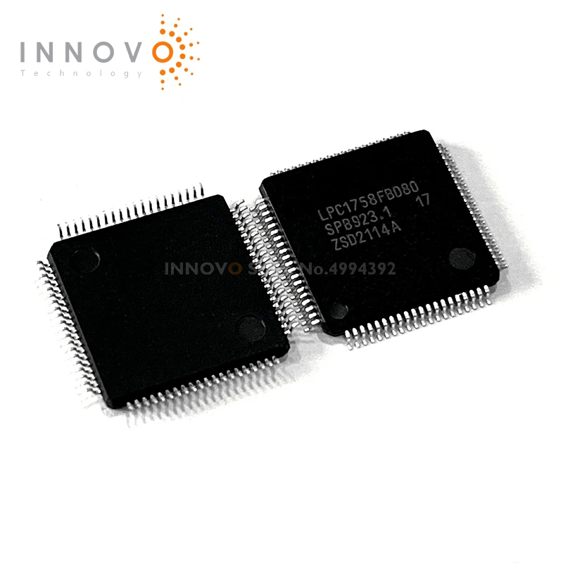 1PCS LPC1758FBD80 LPC1758FBD MCU 32BIT 512KB FLASH LQFP-80 IC CHIP New original