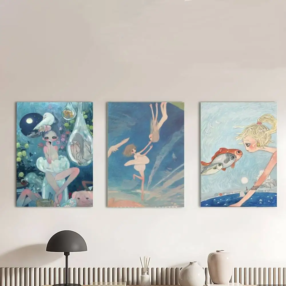 Ayatakano Poster Canvas Painting For Living Room Home Decor Poster Fans Gifts-unframed Poster Waterproof Wall Art Sticker For Ba