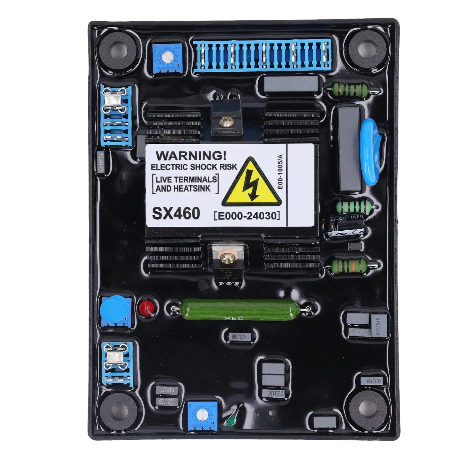 

95‑132V 190‑264VAC Automatic Voltage Regulator AVR Module Board SX460 Replacement for Stamford