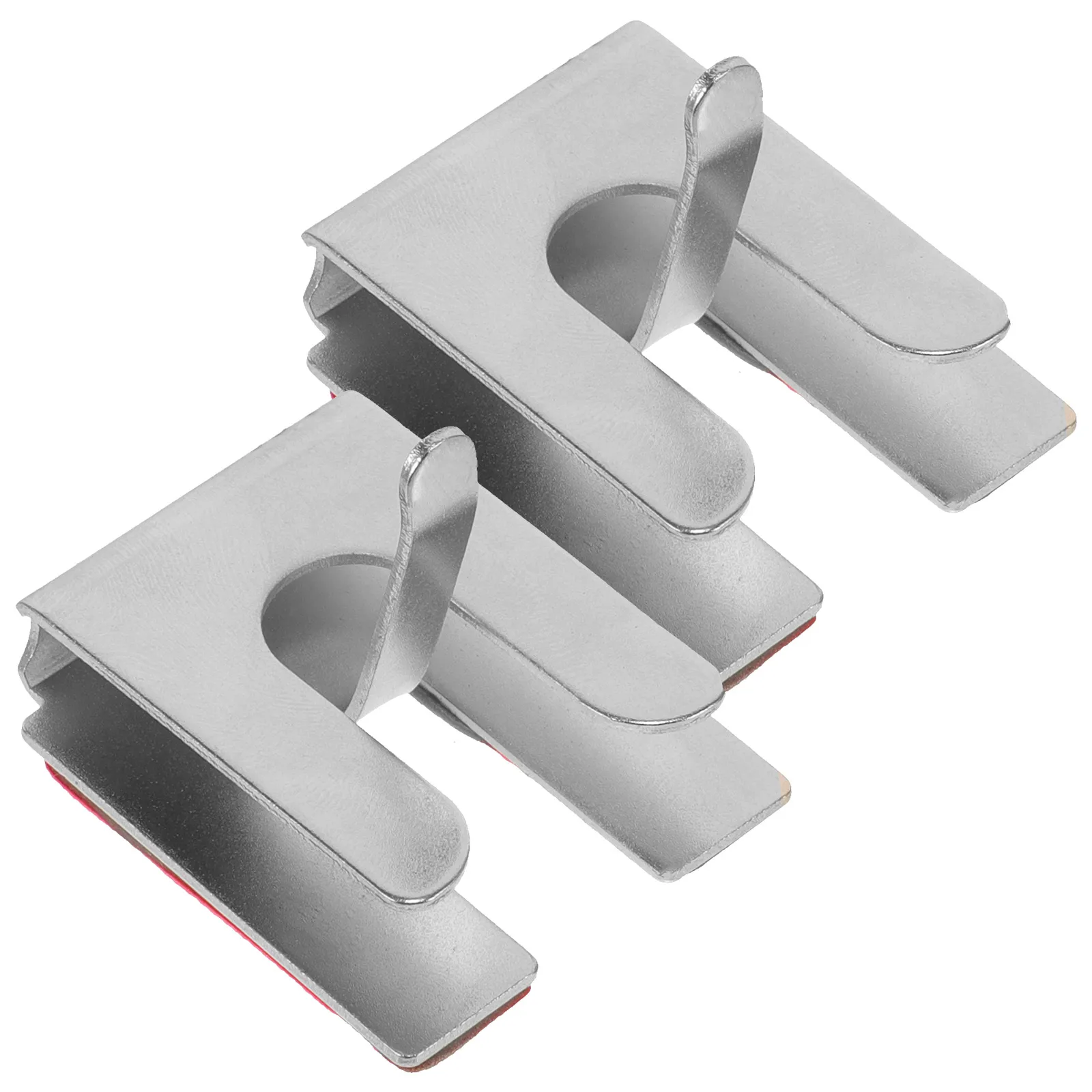 

2pcs Mic Holder Bracket Car Hanger Adjustable Clip Metal Hand Holding Compatible Vehicle Microphone Stand Accessories Radio