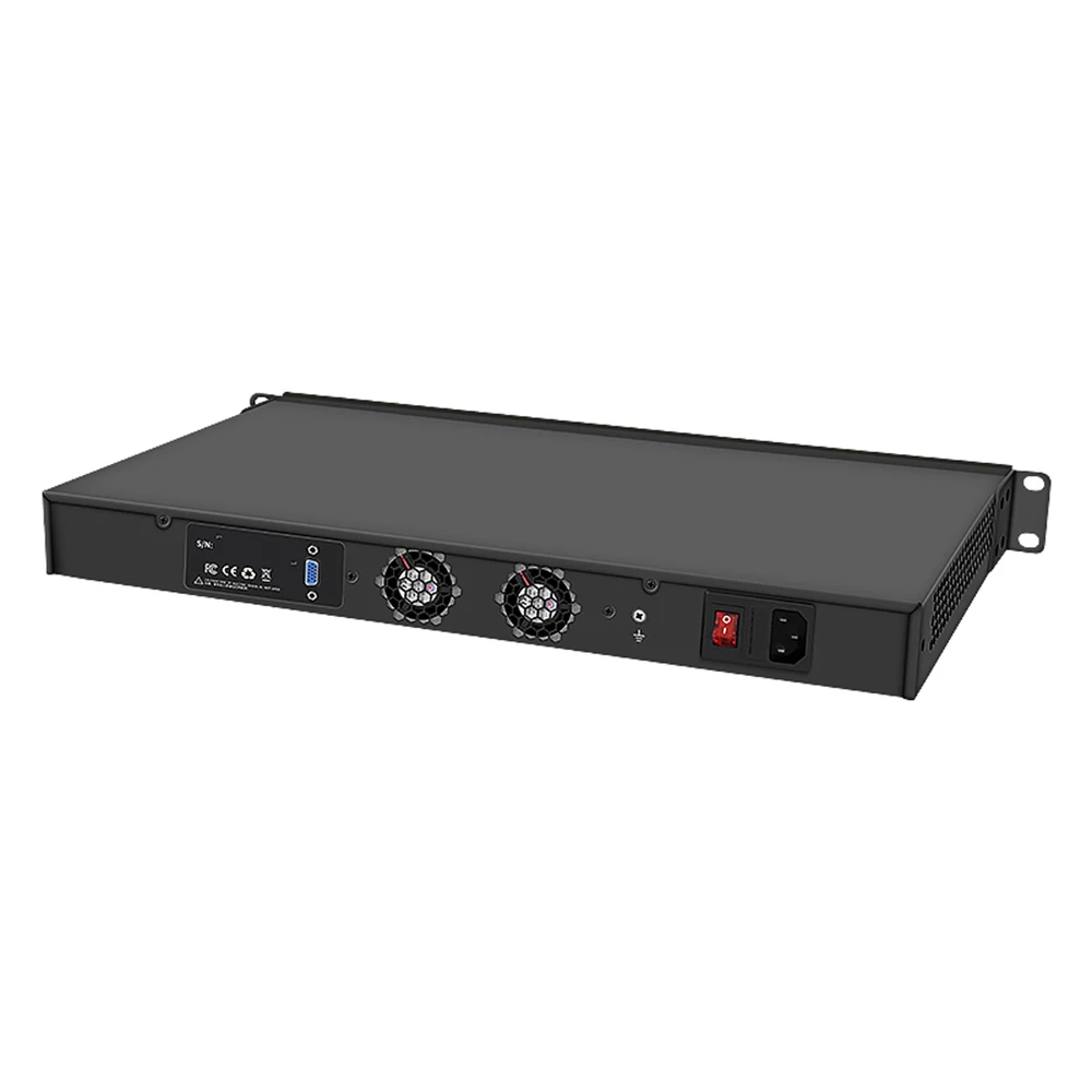 ファイアウォール ミニ PC ハードウェア VPN アプライアンス 6*LAN 4*2.5GbE LAN 4*SFP+X553 コア C3758 C3808 C3958 1U ソフト ルーター サーバー OPNsense