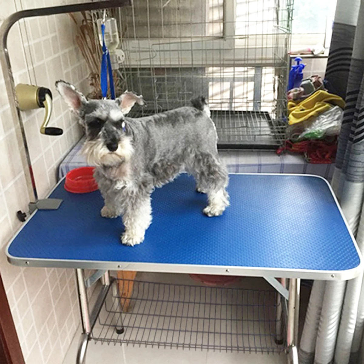

Pet Dog Table Accessory Adjustable Special Metal All Sizes Table Cord Safe Grooming Bath Tub