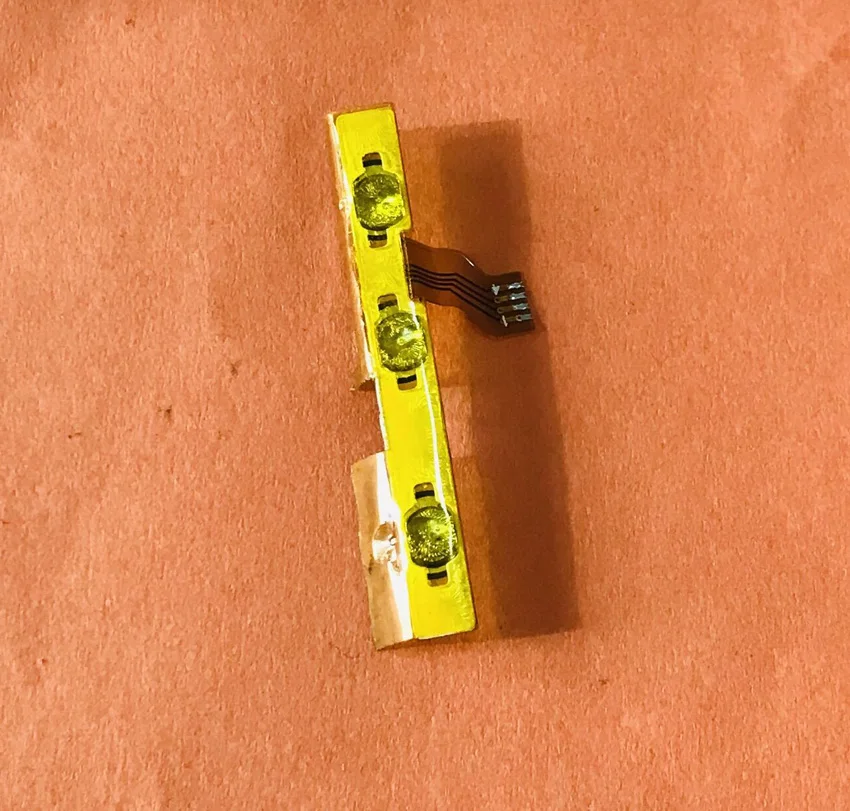 Original Power On Off Button Volume Key Flex Cable for M-Horse Pure 1 MTK6737 Quad Core