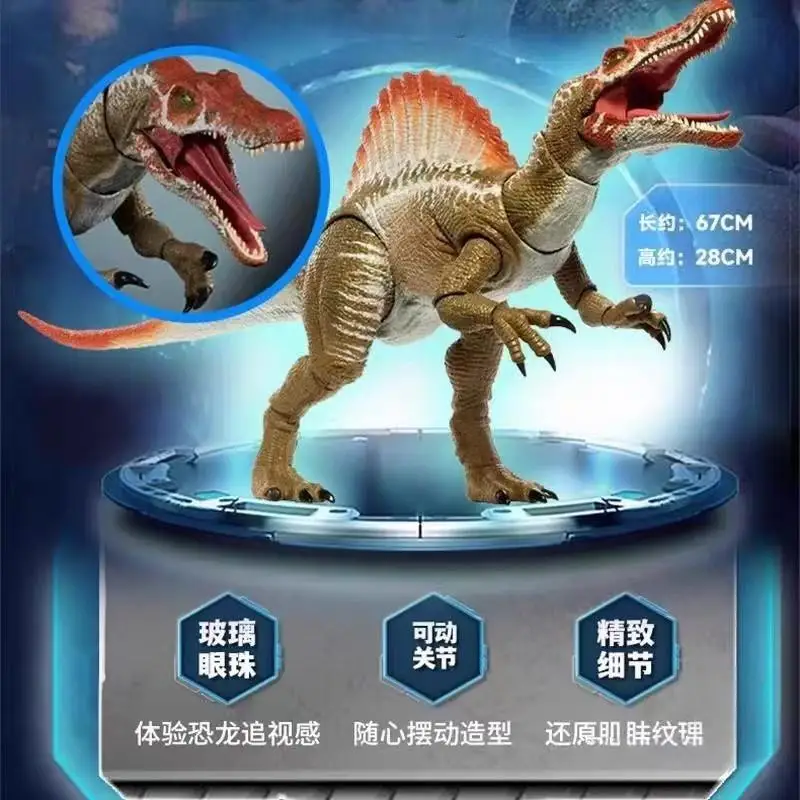 

Hot Selling Genuine Meitai Jurassic World Hammond Collection Dinosaur Joint Body God Spinosaurus Spinosaurus Toy Jch09 In Stock