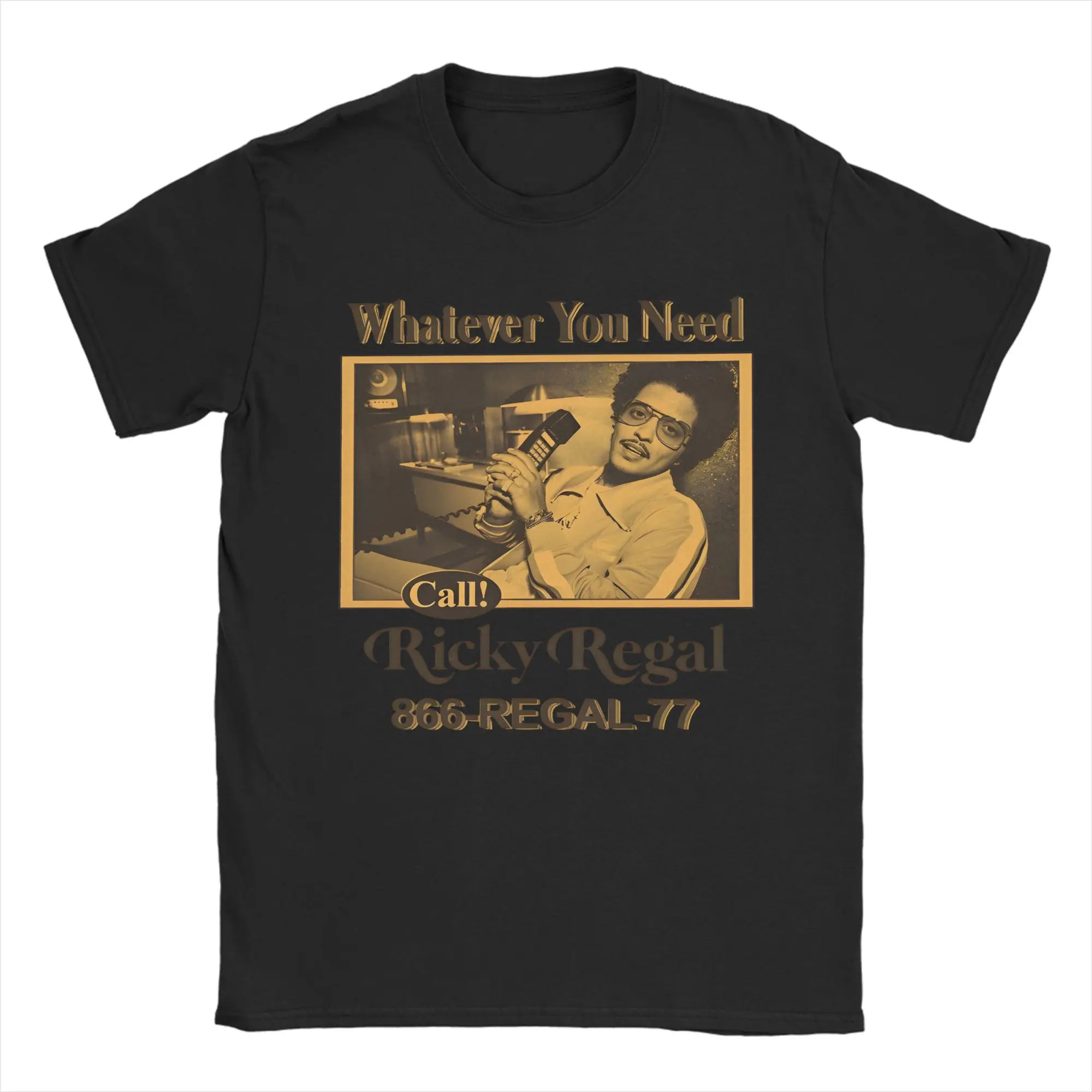 Men T-Shirts Brunos Mars Call Whatever You Need Casual Cotton Tee Shirt Short Sleeve  T Shirt Round Neck Clothing Gift Idea