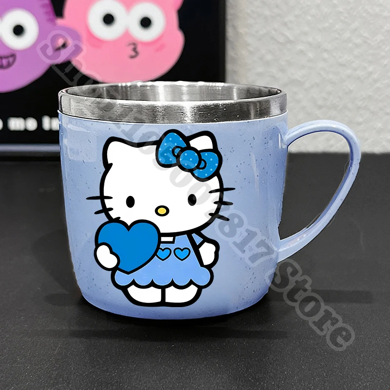 Children Stainless Steel Water Cup Hello Kitty Cold Drink Juice Container for Girl Kids Cartoon Cute Mug Milk Tea Cups Gift 2026 view 4