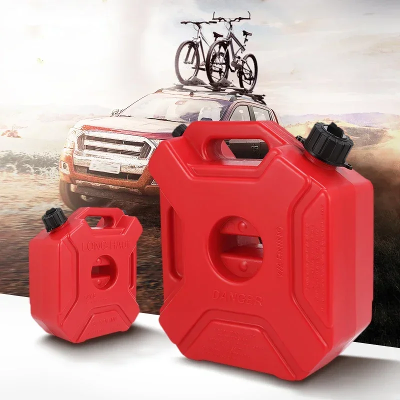 3L 5L Fuel Tank Gas Cans Spare Petrol Tanks Mount Plastic Motorcycle Jerry Can Gasoline Oil Container Fuel-jugs Lock