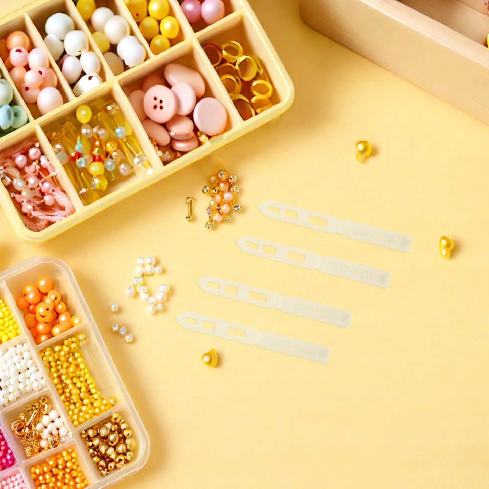 

100Pcs Small Plastic Hair Clips Mini Blank Barrettes Kids DIY Hairpin Clips Hair Accessories for Crafting DIY Barrettes