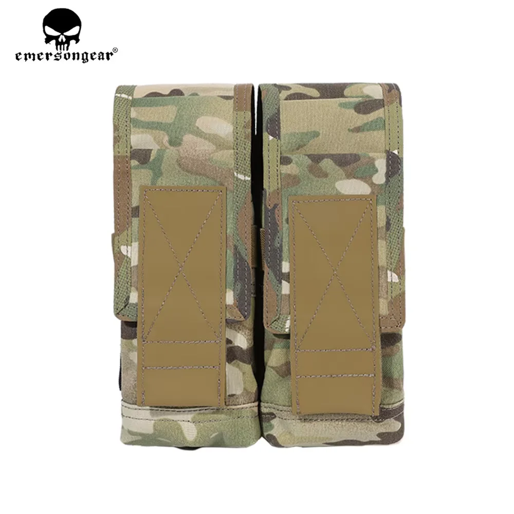 

Emersongear Tactical 7.62 Double Magazine Pouch 762 Mag Bag For AK Rifle Panel Outdoor Airsoft Hunting Hiking 500D Nylon EM6411