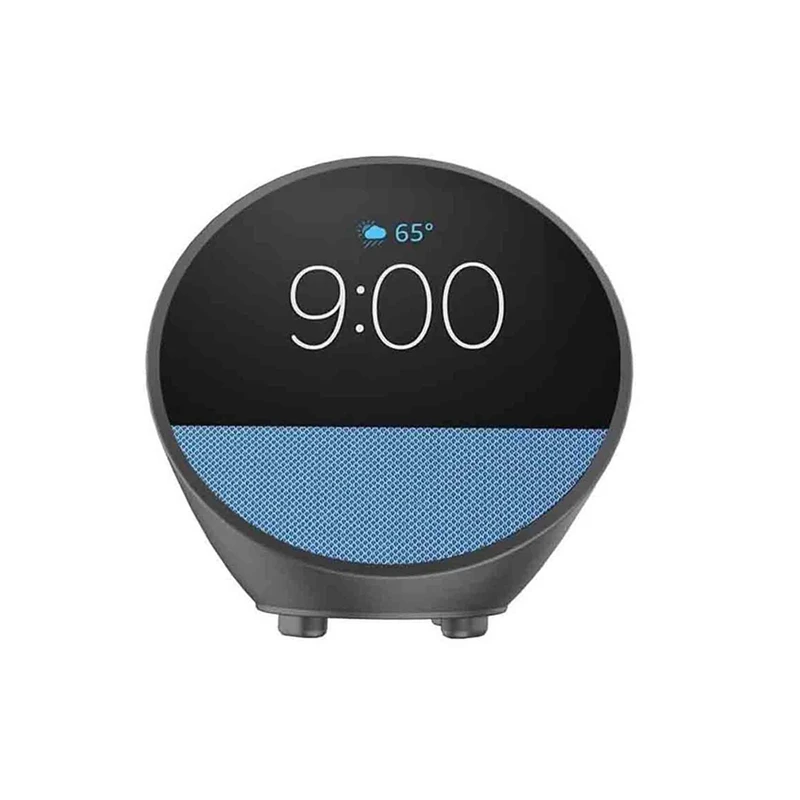 Silicone Protective Case For Amazon Echo Spot (2024 Release) With Dustproof & Drop-Proof Protective Case-A22K