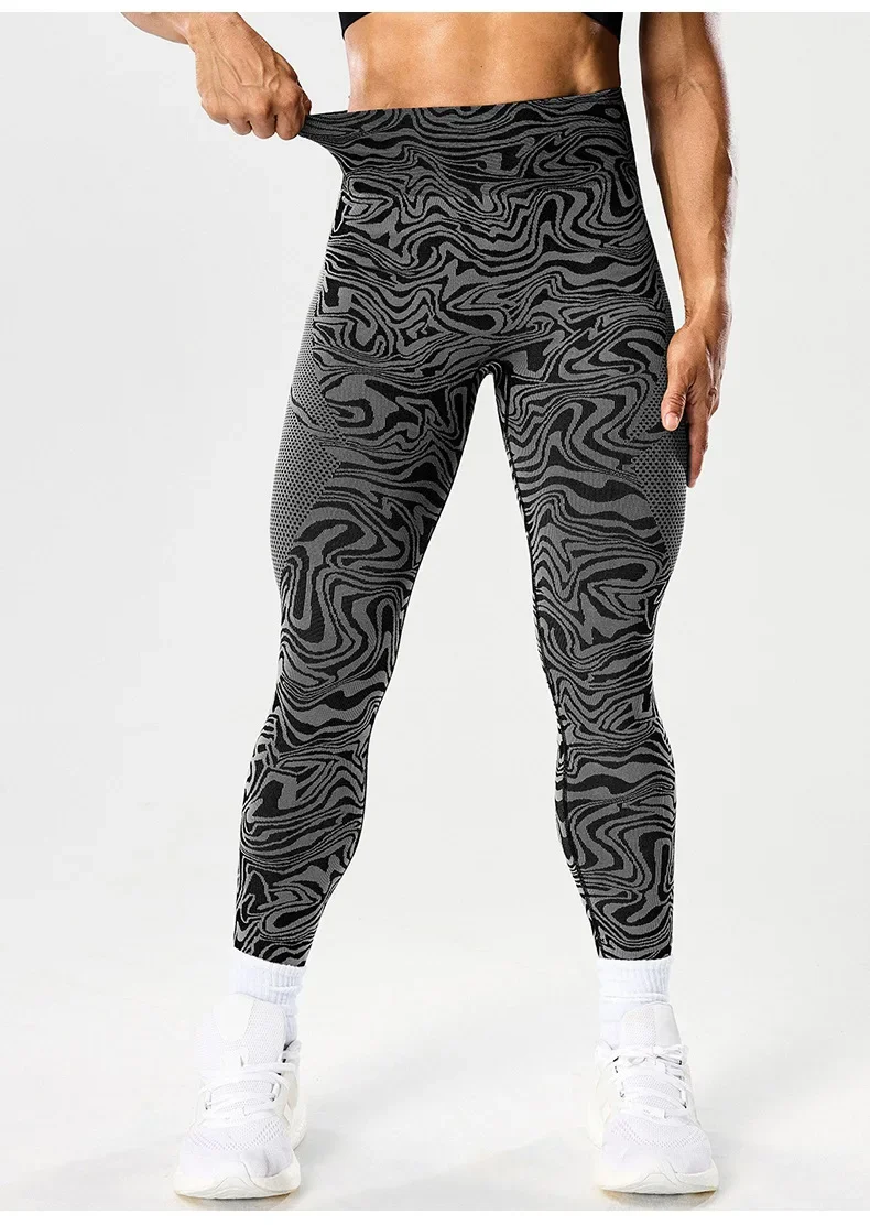 Mulheres sem costura leggings de fitness cintura alta calças de treino ginásio yoga leggings booty levantamento correndo collants