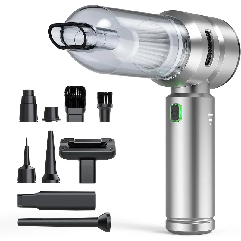

3 Suction Modes,Portable Mini Cordless Cleaner with 21000pa Suction Power,Type-C Charge,Handheld Vacuum for Home,Car,