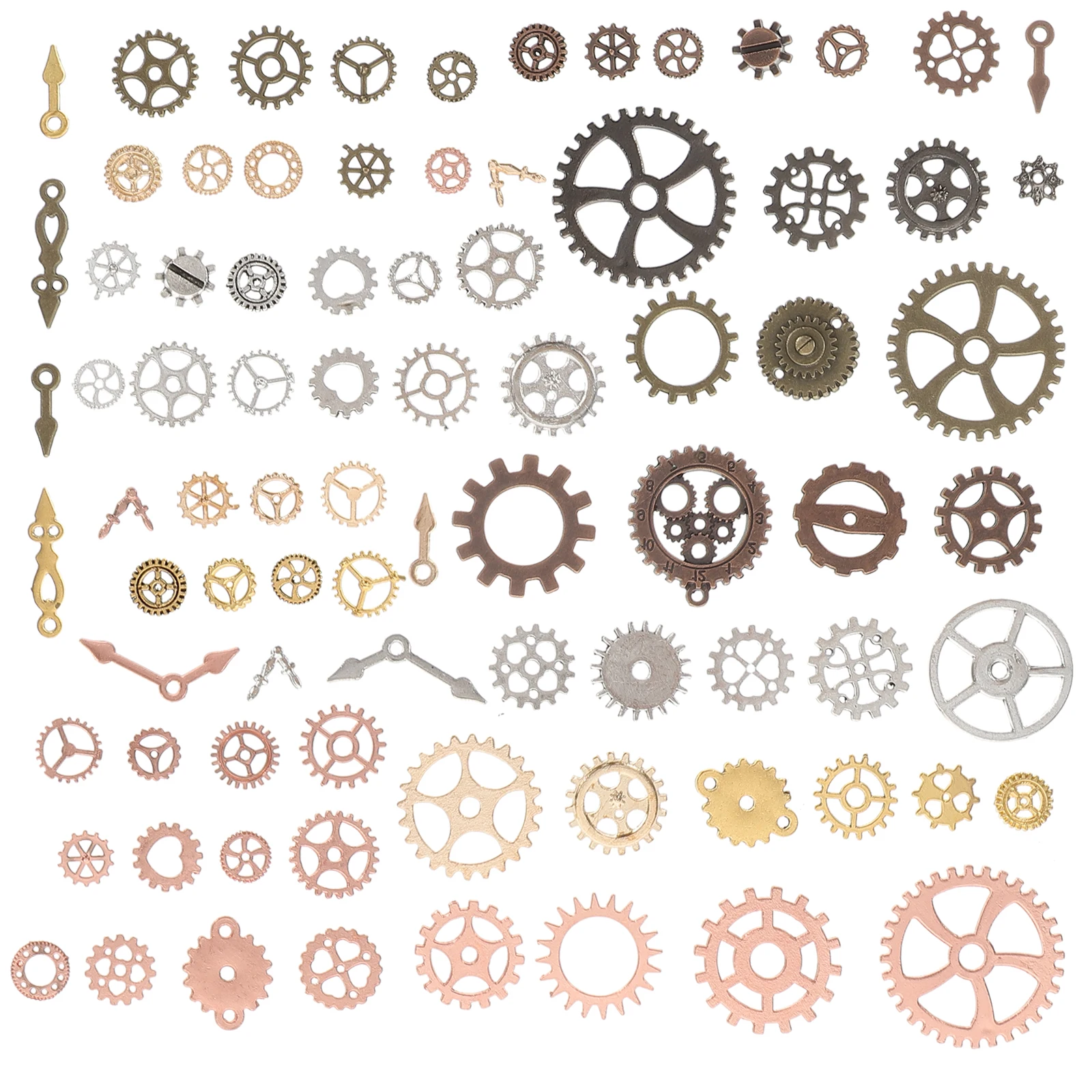 

Metal Gears Charms Alloy Pendants for Jewelry Making Crafts Projects Gear Accessories Wheels Charms Goth Metal Punk Decor