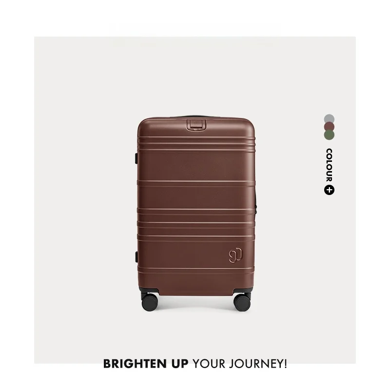 

Современный модный чемодан на 90 баллов из поликарбоната, унисекс, молодежный, однотонный, дорожная сумка