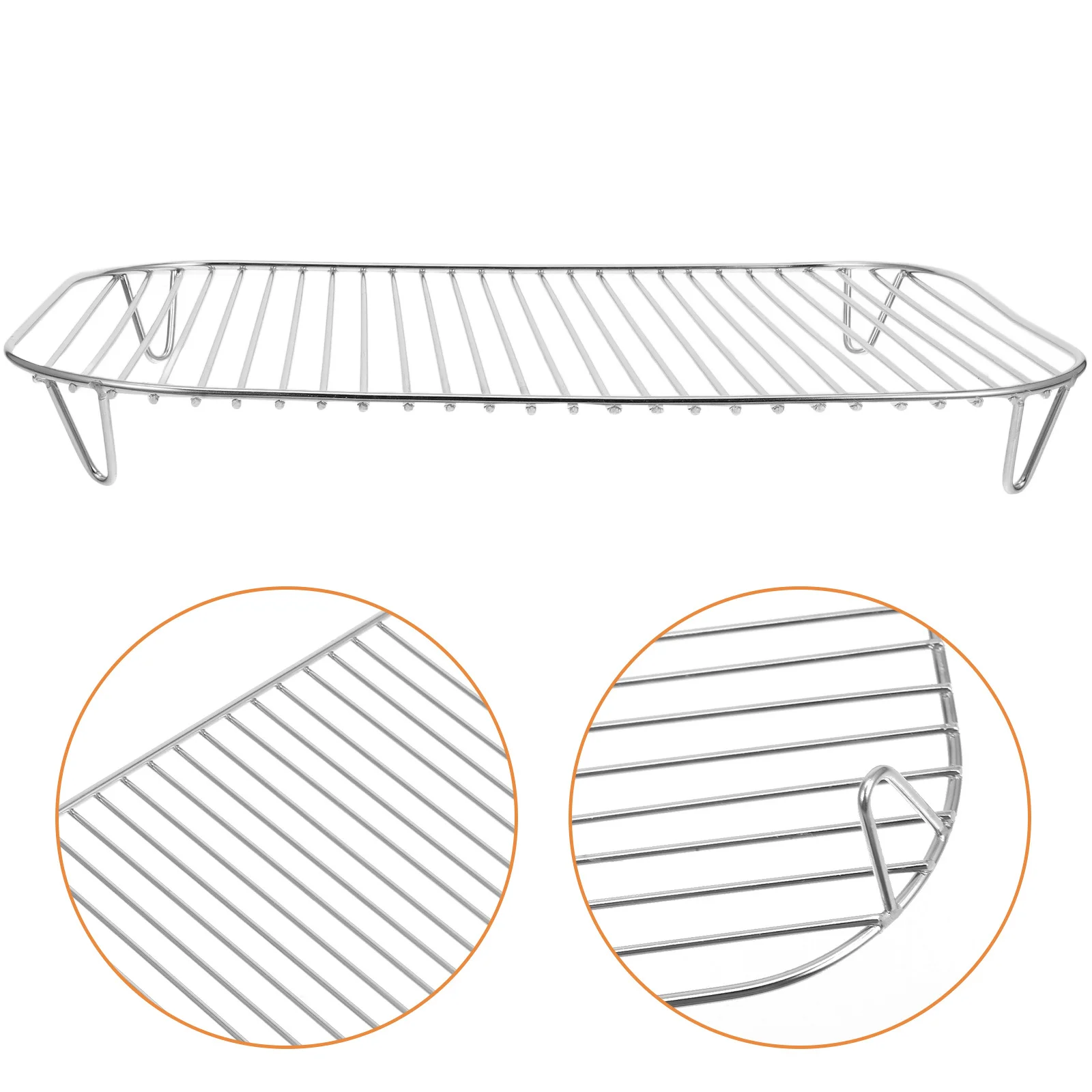 

Многоярусная термостойкая решетка из нержавеющей стали для аэрофритюрниц и духовок, экономит место