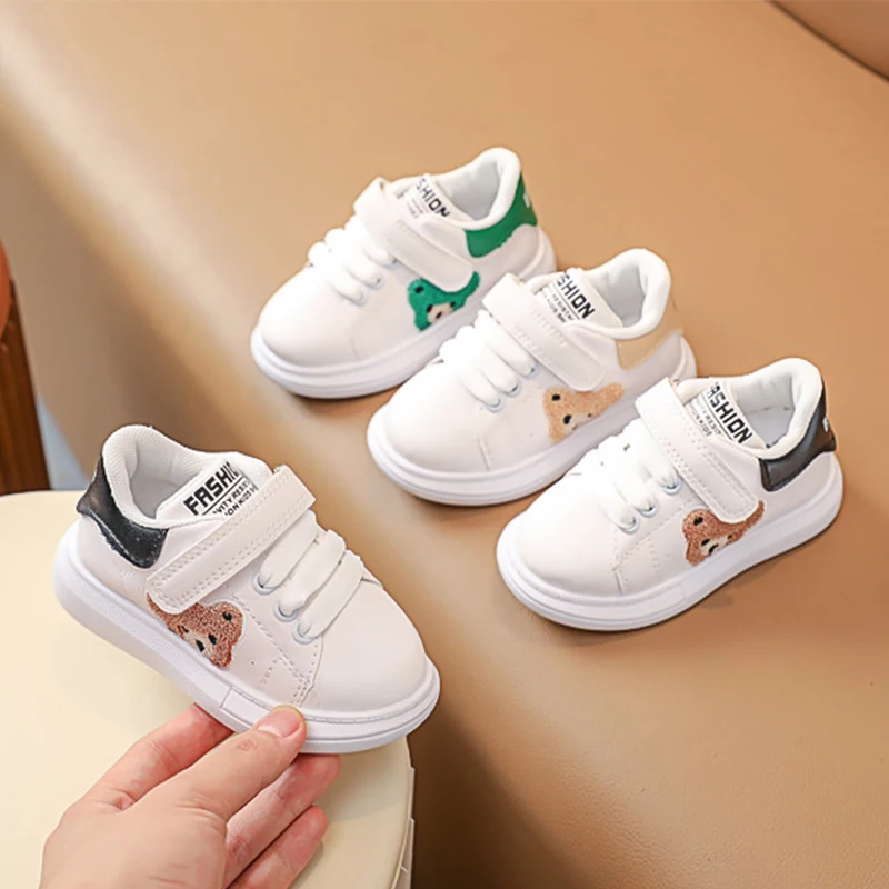 Autumn Baby Boys Girls Panda Sneakers Unisex Toddlers Fashion Sports Shoes for Girls Breathable Boys Board Flats Infant Shoes