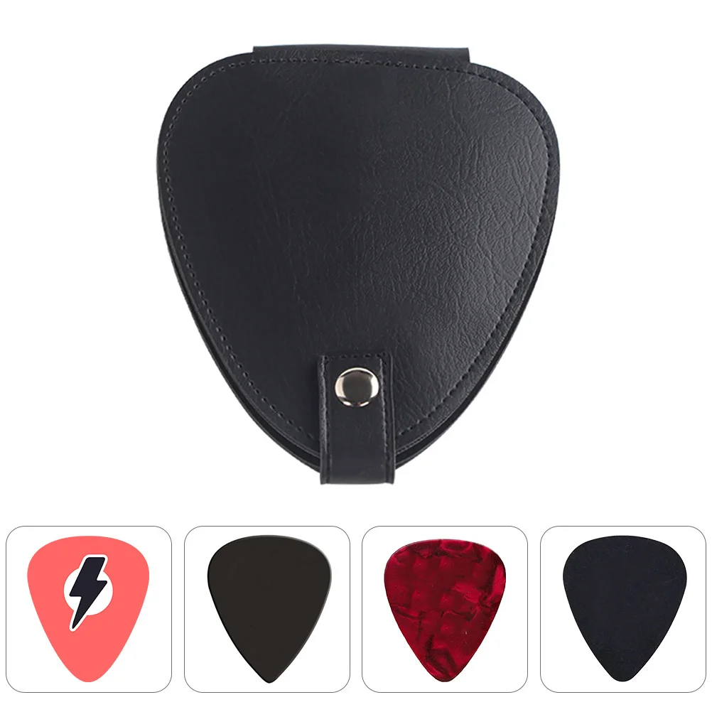 

1Pcs 22 Slots Guitar Pick Holder Case Concealed Buckle Design Metal Button Lightweight Portable for Acoustic Electric Guitars