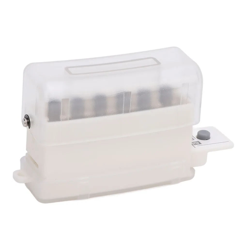 ABS 6 Hole Paper Punch Practical 5.5mm Hole Diameter Loose Leaf Punching Machine Translucent Design Mini Size Manual Puncher