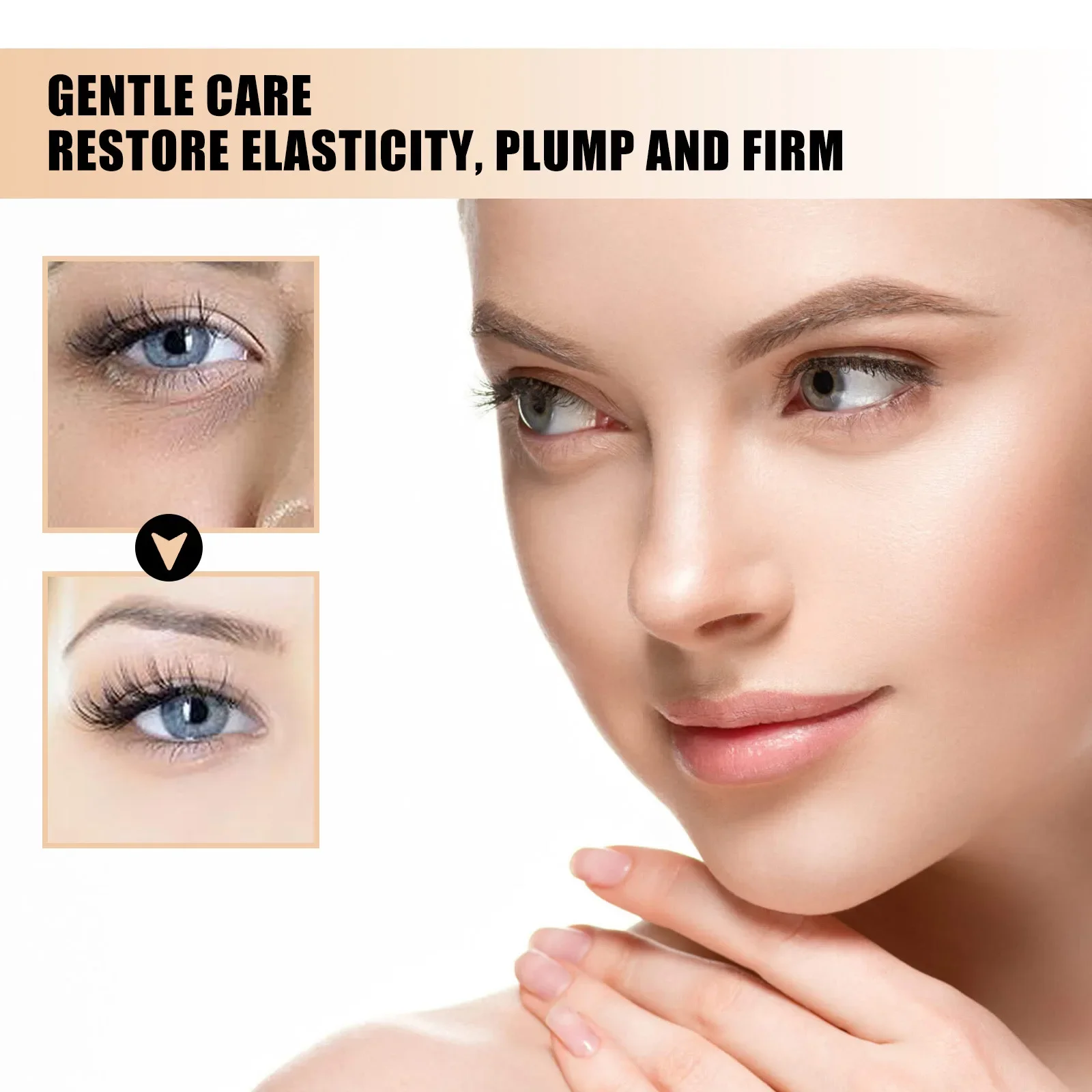 Crème raffermissante pour les yeux au rétinol, nourrissante et hydratante pour la peau, soin des yeux, décoloration et déformage, 30g