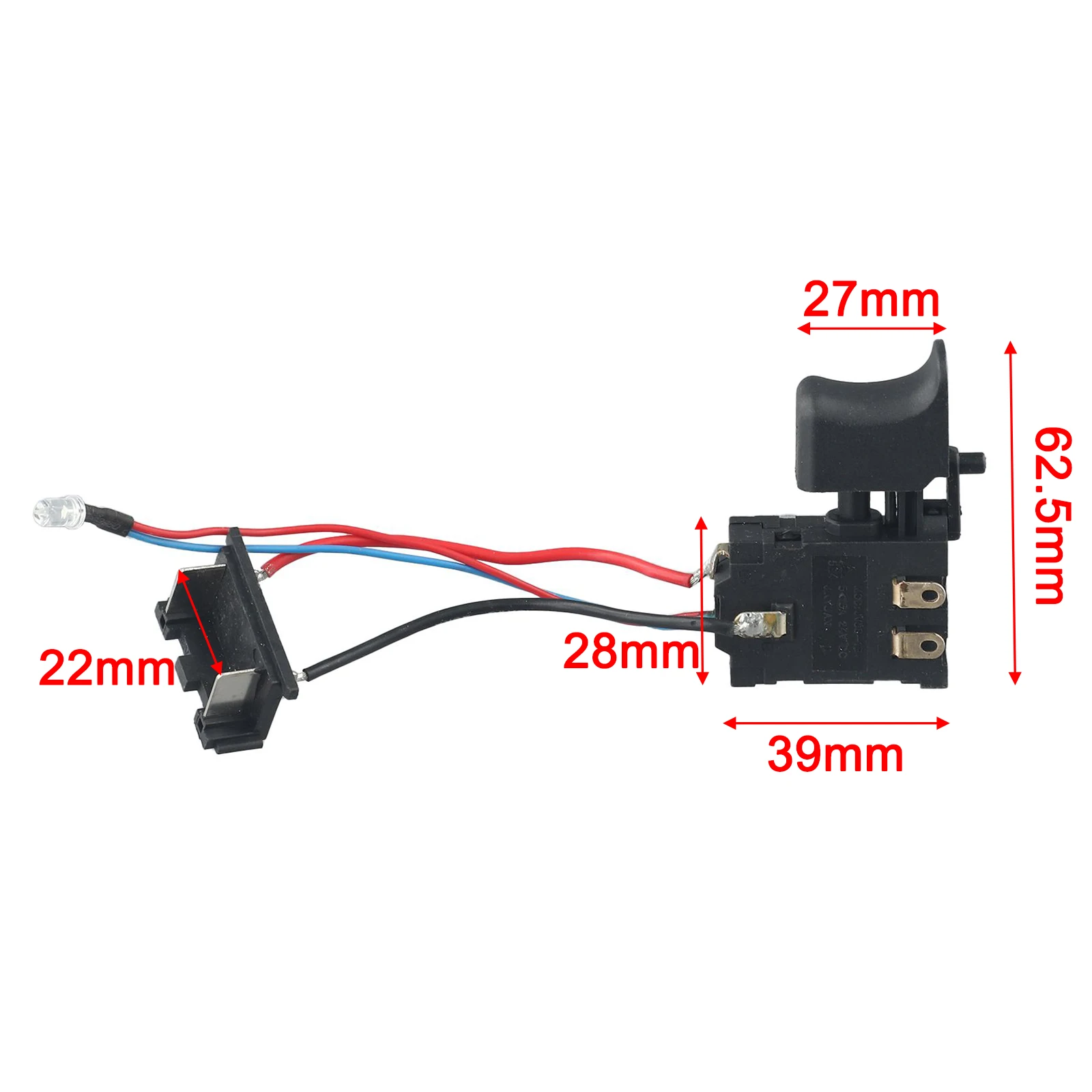 High Quality Dustproof Electric Drill Control Cordless Drill Dustproof Electric Plastic Control High Quality Dustproof