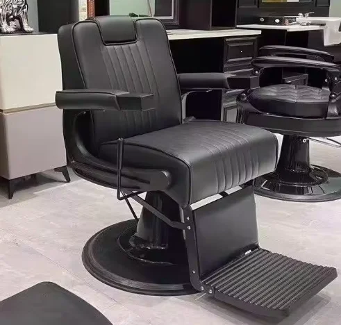 Deluxe Barber Chair Salon Styling Chair Adjustable Durable Pump Barber Chair Color Factory Direct Sales
