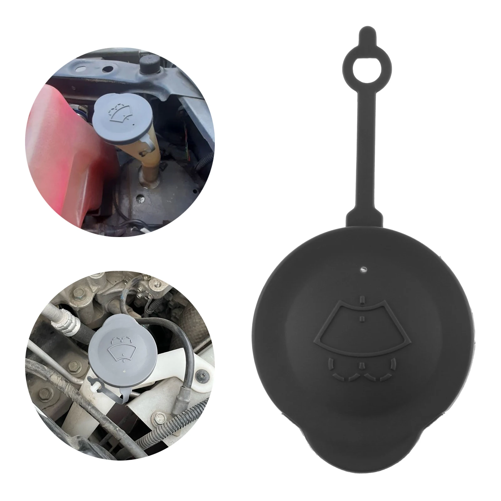 سيارة الزجاج الأمامي ممسحة غسالة السائل خزان غطاء 28913-1HA3A خزان المياه غطاء زجاجة غطاء لنيسان ميكرا K13 2011-2016