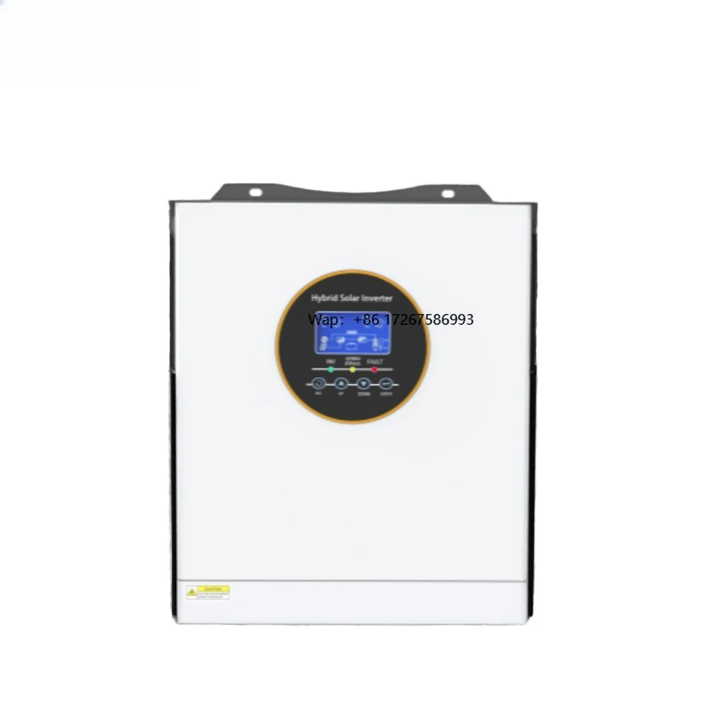 6.2Kw hybrid solar  charging controller pure sine wave power grid AC inverter 60Hz WiFi communication single-phase output