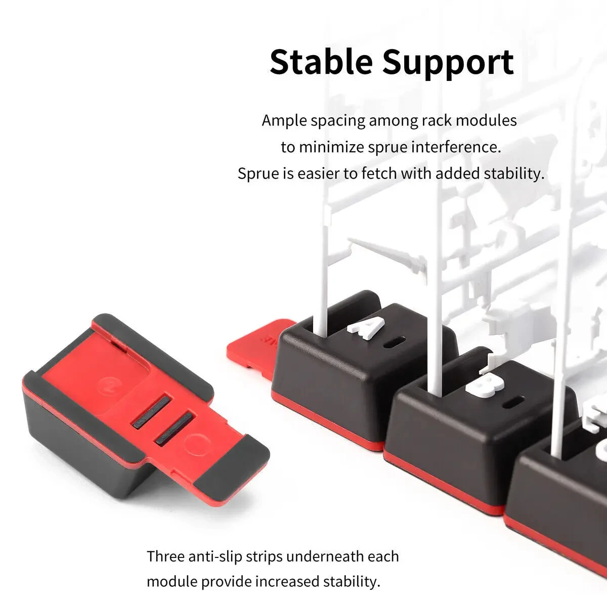 PT-SR Sprue Rack Spare Parts Stand For Gundam Model Making Parts Plate Storage Hobby Special Tools Accessory