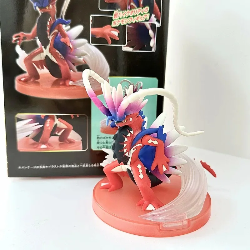 Anime Pokemon Carino Pikachu Psyduck Eevee Ho-Oh Abilità Scena Statua Figura Modello Collezione Ornamenti da tavolo Giocattoli Regalo di compleanno