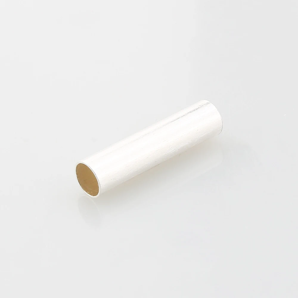 5*20 مللي متر/6*25 مللي متر الفضة النقية فيوز الجوف الصلبة سلس أنبوب الفضة عمود استبدال مكبر للصوت فيوز HIFI قطاع الطاقة أنبوب مرشح