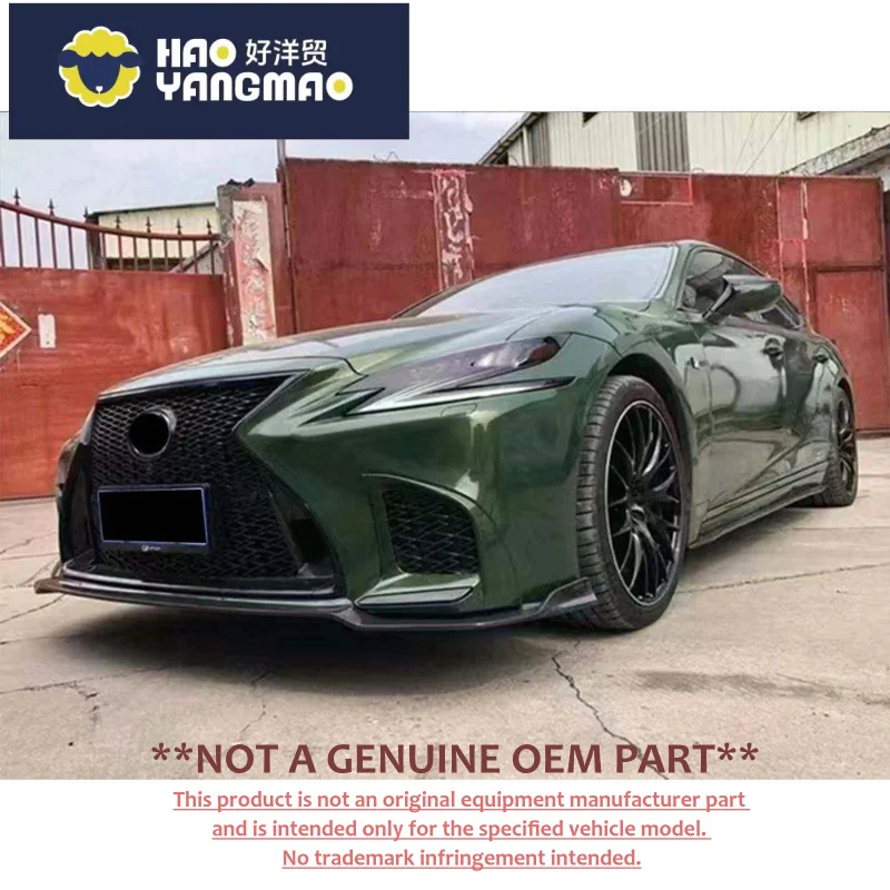 Carbon Fiber Body Kit for Lexus LS500H 2018-2022 - Front Lip, Side Skirt, Rear Lip, Tail Wing
