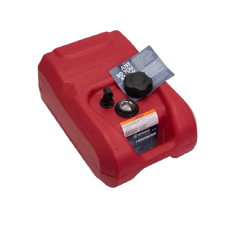 

Attwood Portable Fuel Tank - 3 Gallon w/Gauge